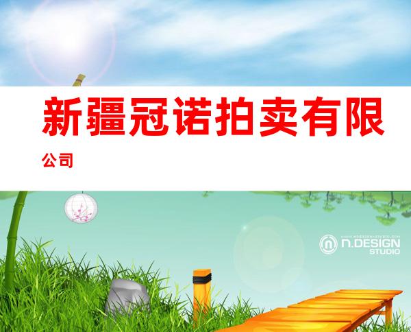 新疆冠诺拍卖有限公司